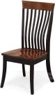 Amish Crafted Solid Elm & Maple Wood Christy Side Chair