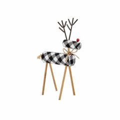 White Small Deer  Decor by Mud Pie