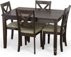 Walnut Creek Kitchen Table & Chair Set in Walnut Finish