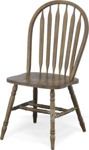 Solid Carolina Crossing Parawood Windsor Side Chair in Antique Honey