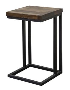 Solid Rustic Multi Woods Maya Martini Sofa Mate Table