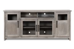 Oak Wood Maison 69" Console in Driftwood Finish