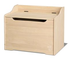 Solid Parawood Wood 28" Storage Blanket Chest or Toybox in Unfinished