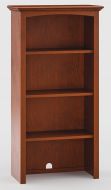 Alder Wood McKenzie 24"W Modular Open Hutch in Glazed Antique Cherry Finish
