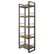 Solid Acacia Wood Austen Small Shelf Bookcase