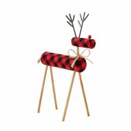 Red Large Deer Decor by Mud Pie