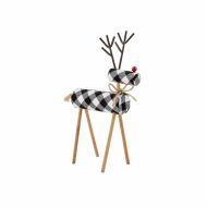 White Small Deer Decor by Mud Pie