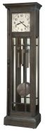 Amos Standing Floor Clock in Aged Auburn Finish
