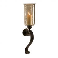Medium Scroll Base Wall Candle