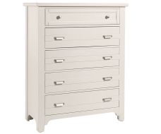 Poplar Wood Bungalow Chest of Drawers in Lattice Finish