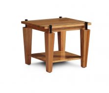 Amish Crafted Solid Character Cherry Wood B&O Railroad Spike End Table