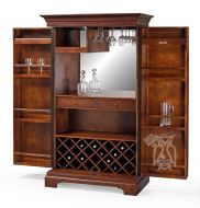 Sonoma Wine & Bar Cabinet in Americana Cherry Finish