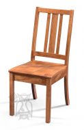 Amish Crafted Solid Maple Wood Bradley Side Chair in Toffee Finish