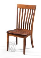 Amish Crafted Solid Maple Wood Nathan Side Chair in Michaels Finish