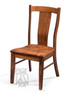 Amish Crafted Solid Maple Wood Lucas Side Chair in Michaels Finish