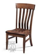 Amish Crafted Solid Maple Wood Ryan Side Chair in Earthtone Finish