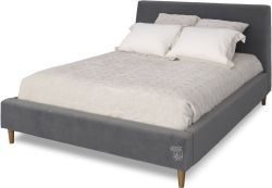 Prairie Upholstered Queen Bed in Arezzo Fabric