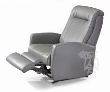 American Made Costilla Space Saver Power Recliner with Power Tilt Headrest in Signature Leather