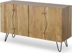 Solid Acacia Wood Nature's Edge Sideboard