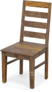 Solid Sheesham Wood Rough Sawn Sierra Dining Chair