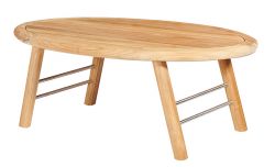 Solid Teak Wood Outdoor Aalto Coffee Table
