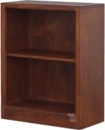California Made Alder Wood Newport Bookcase in Antique Cherry Finish  24"w x 30"h