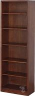 California Made Alder Wood Newport Bookcase in Antique Cherry Finish  24"w x 72"h
