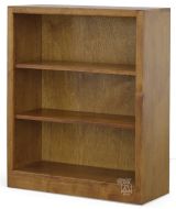 California Made Alder Wood Newport Bookcase in Hazelnut Finish  30"w x 36"h
