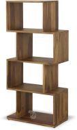 Solid Sheesham Urban 4 Tier Shelf in Natural Wax Finish