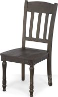 Solid Reclaimed Pine Wood Madison County Barnwood Slat Back Desk Chair