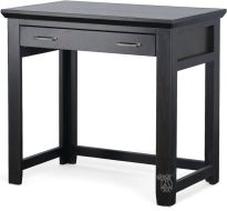California Made Alder Wood Shaker Laptop Desk in Midnight Finish