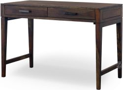 Solid Sheesham Wood Fall River Writing Desk in Obsidian Finish