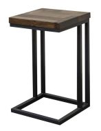 Solid Rustic Multi Woods Maya Martini Sofa Mate Table
