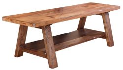 Solid Parota Wood Dining Live Edge Bench
