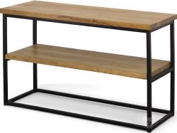 Solid Acacia Wood Ames Sofa Table in Natural Finish