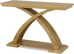 Anthology Sofa Table in Warm Ash Finish