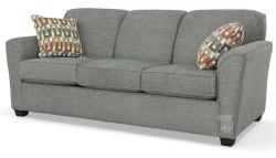 American Made Smyrna Queen Sleeper Sofa with Upgraded Air Mattress