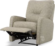 Theo Petite Wallhugger Manual Recliner in Fabric