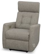 Baltic Wallhugger Recliner with Power Headrest in Performance Fabric