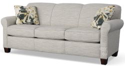 American Made Angie Sofa in Olivia Porcelain Fabric