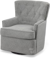 Bryson Swivel Chair in Ash Upholstery