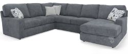 American Made Dovely Sofa-Chaise Chofa Sectional - Mix & Match to Fit Your Space
