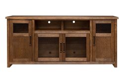 Oak Wood Maison 69" Console in Bourbon Finish