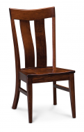 Amish Crafted Solid Premium Cherry Wood Lincoln Side Chair